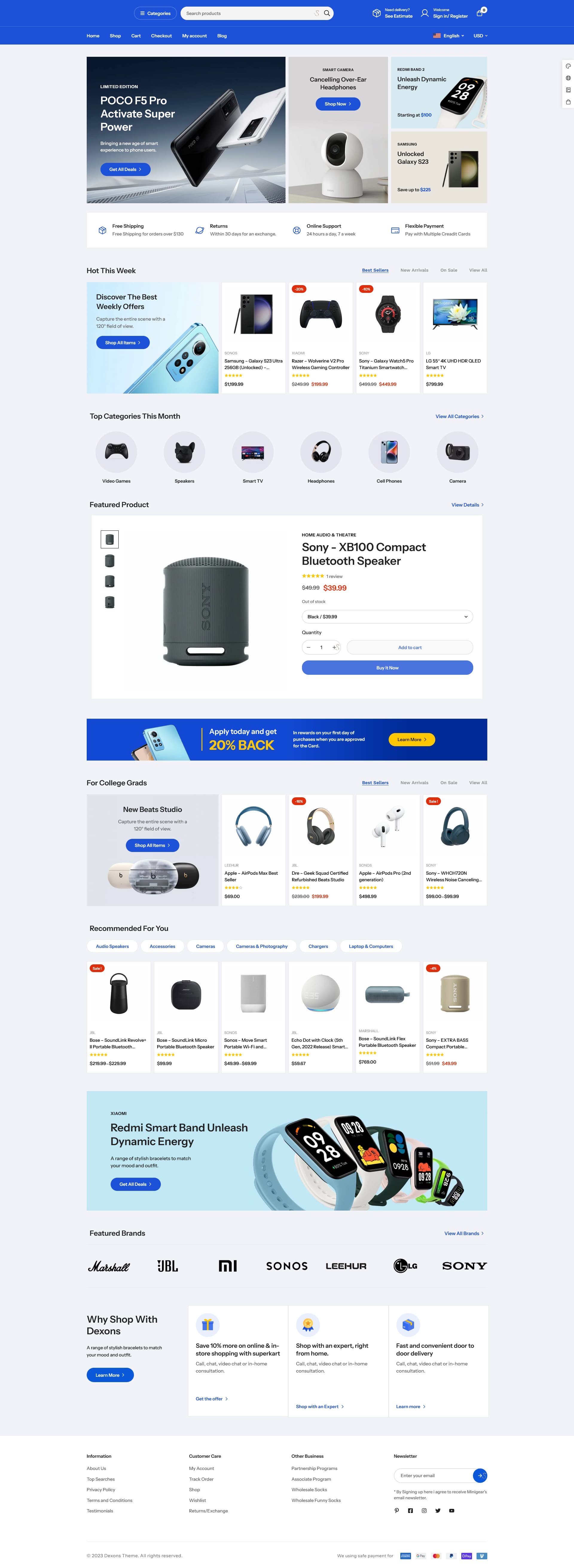 E-commerce & Online Stores